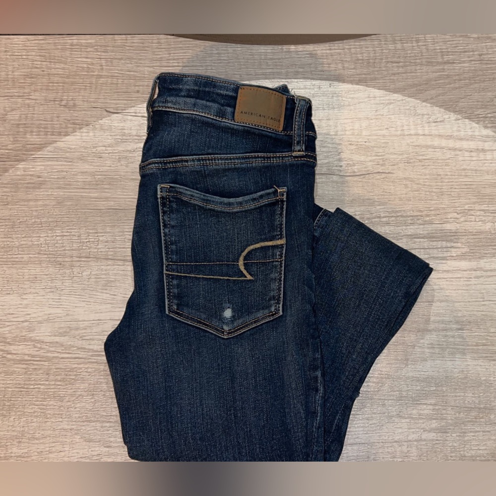 American Eagle Ripped Skinny Jeans